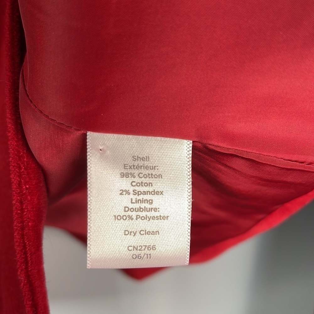 Talbots Red Blazer - Picture 6 of 9